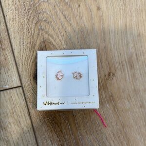 Unicorn stud earrings